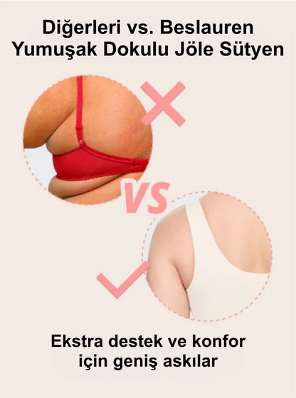 Kablosuz Destekli Dikişsiz Konforlu Tam Kapsamlı Sütyen